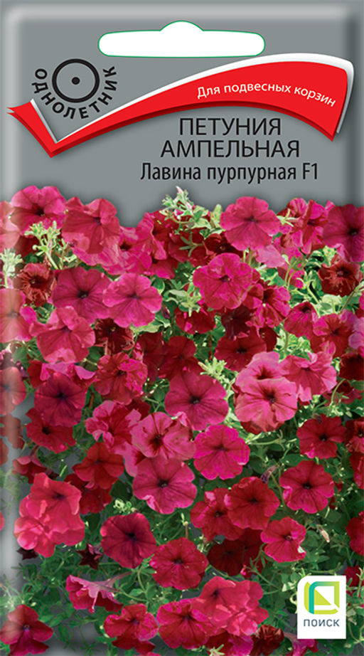 Петуния ампельная Лавина пурпурная F1(ЦВ) (1) 10шт. - Поиск фото 2