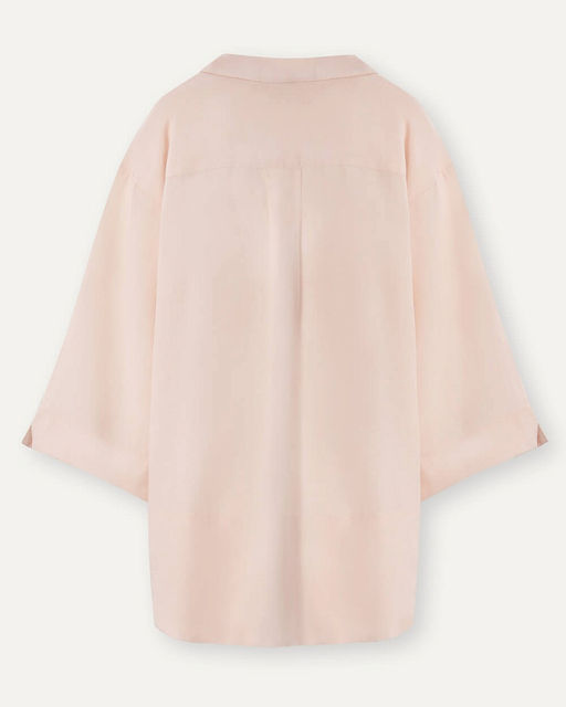 Светло-розовая рубашка на пуговицах - Deseo фото 5