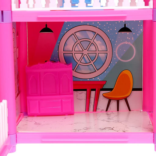 Кукольный домик «Яркая мечта», с аксессуарами