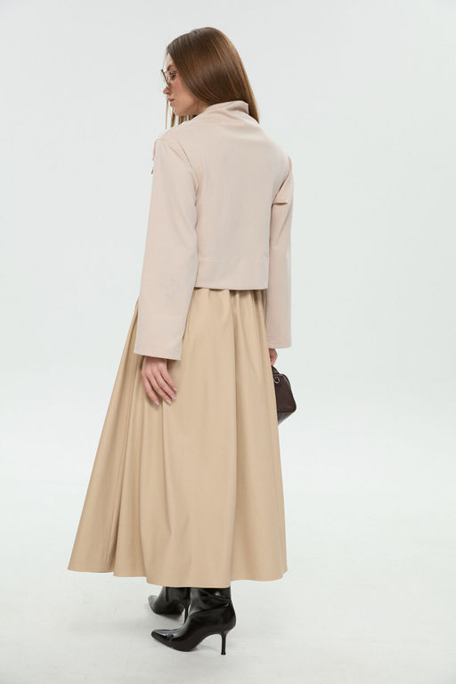 Платье NIKVA н924-13 капучино  фото 4