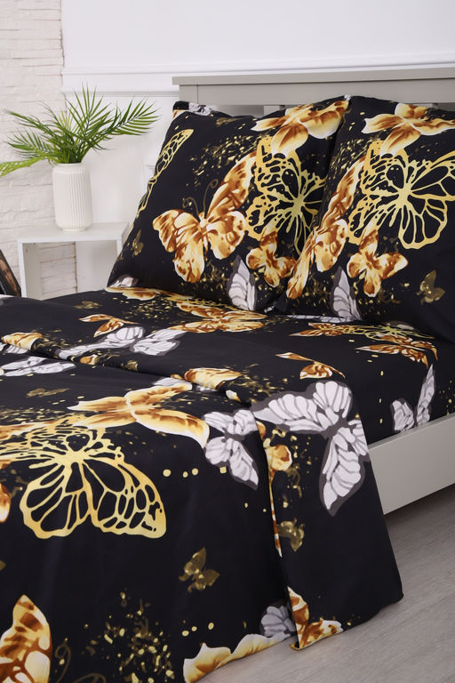 Комплект постельного белья Золотые бабочки