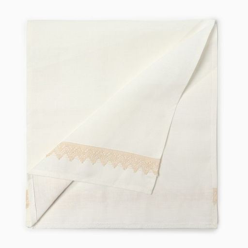 Дорожка на стол «Этель» Kitchen linen, 40×176 см, лён 100%, 240 г/м², белая