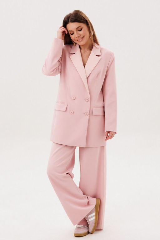 Брюки AmberA 1144 пудра  фото 4