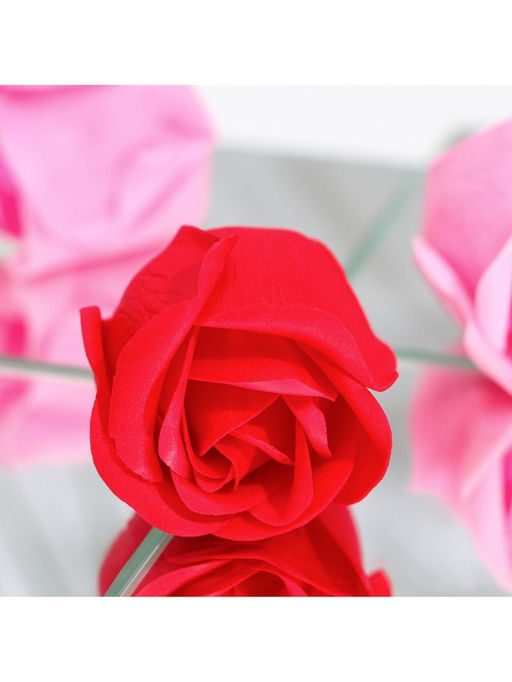 Мыльные розы, розовые и красные, набор 4 шт. - SB BEAUTY фото 9