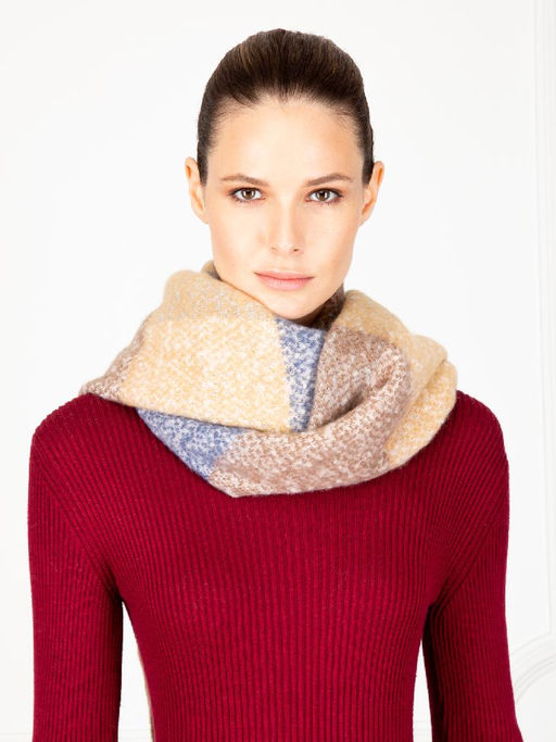 Палантин жен. шерсть+акр 50х190 LDB69-495-12 - Labbra фото 5