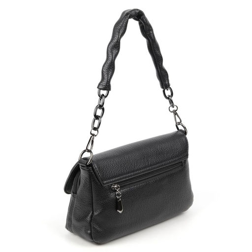 Женская сумка через плечо из эко кожи 8861 Блек - Cidirro фото 3