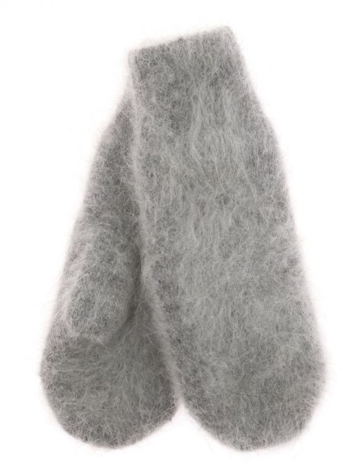 Варежки женские однотонные КРУГ ПУХ 3478-2