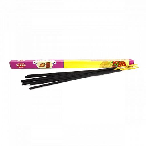 Благовония HEM sq Strawberry клубника уп-25шт 8 палочек