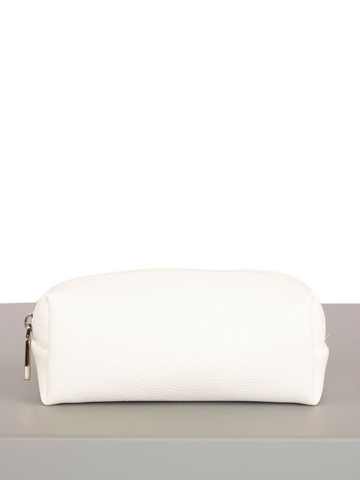 LACCOMA косметичка Гретта-Ф826-белый эко кожа хлопок фото 5