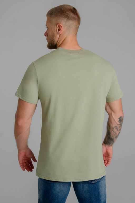 Арт. 61112/5 Футболка мужская 48-58 (6 шт) Цвет:хаки - Идеал фото 12