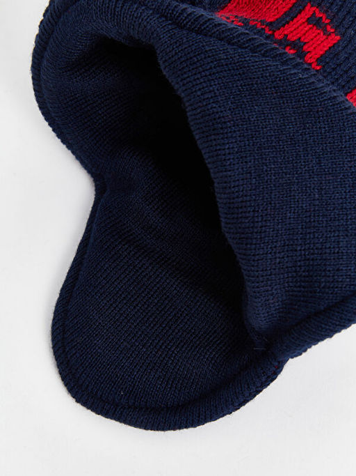 Araba Nak??l? Erkek ?ocuk Kar ?apkas? - Waikiki фото 3