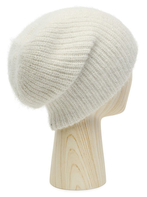 Шапка жен. анг+нейл+люр LB-A53039 white - Labbra фото 2