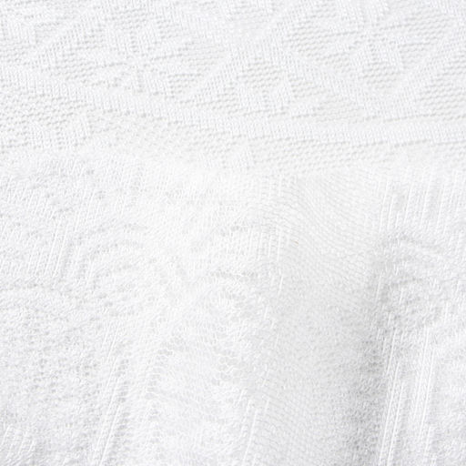 Скатерть «Доляна. Ажур», белая, d=180±5 см, 100% п/э