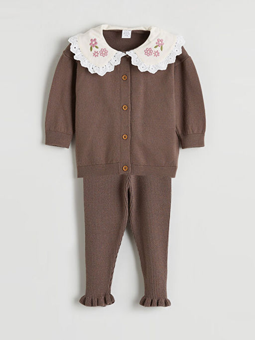 Bebe Yaka K?z Bebek H?rka ve Tayt