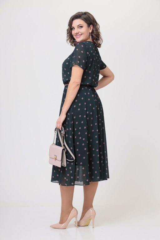 Блуза Swallow 803.2 черный+серебряный узор фото 352