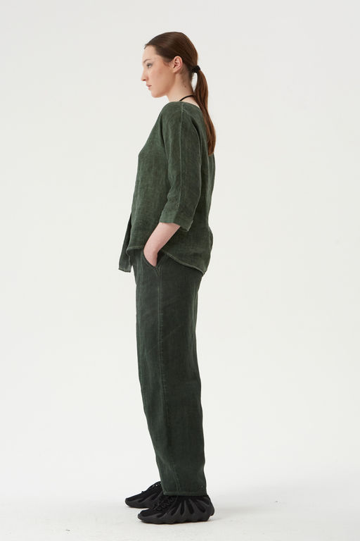 Блуза ЛЕН ПК - Жан и параскева фото 4