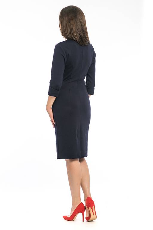 Платье синее, П-435/5