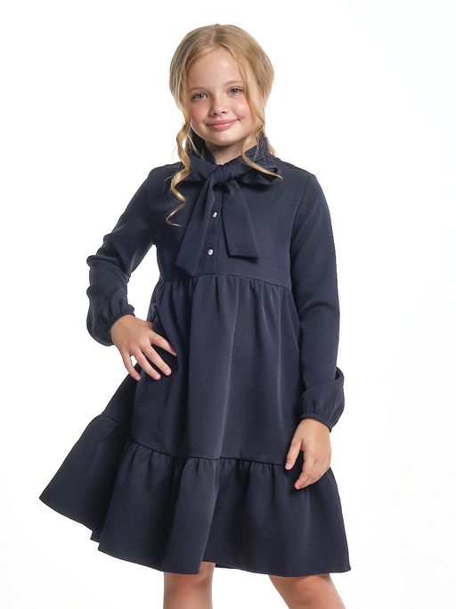 Платье для девочки в школу синее 	 UD 7832 синий - Mini maxi фото 6