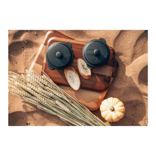 Горшочек для запекания с крышкой Walmer Iron-Black, 0.25 л, цвет черный  фото 14