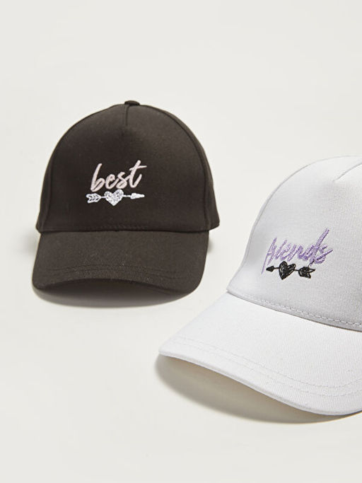 Best Friends K?z ?ocuk Kep ?apka 2li - Waikiki фото 2