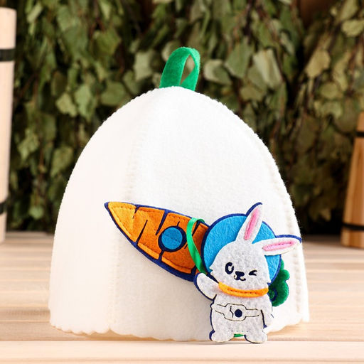 Шапка для бани с аппликацией К взлету готов - Simaland фото 2