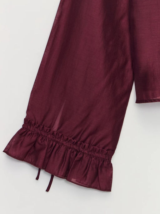 Блуза из шифона с воланами / Zarina