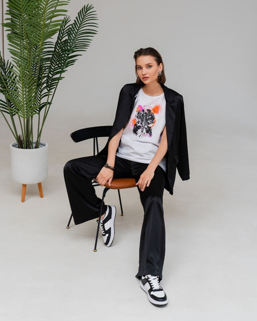 Футболка из хлопка FPP023 - Sahar art lab фото 9