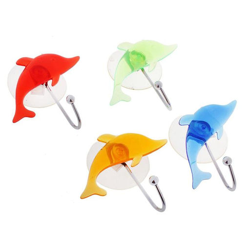 Крючок на вакуумной присоске Дельфин, цвет МИКС - Simaland фото 7