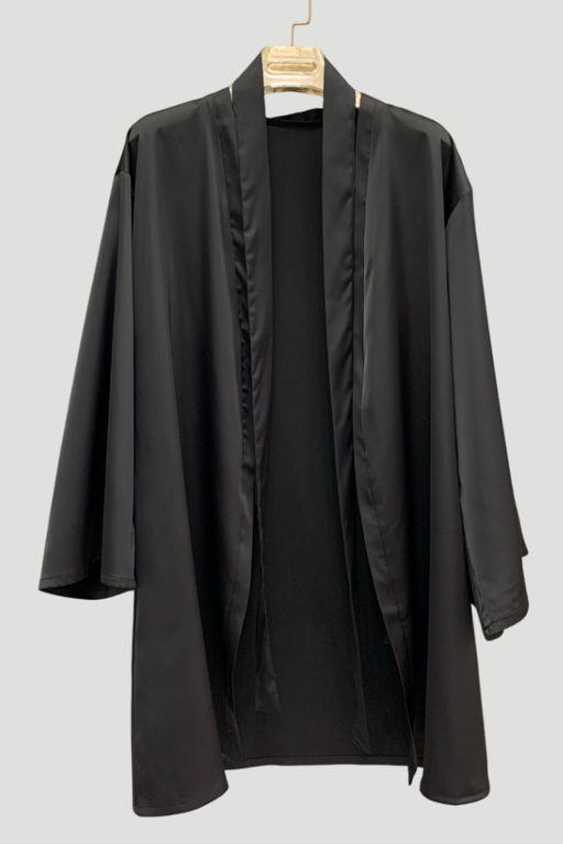 2515 ЧЕРНЫЙ ХАЛАТ - Karolina фото 2