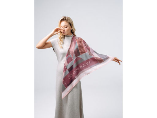 Платок женский Lanotti картина/№9