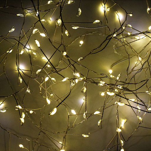 Электрогирлянда 3м, 200 ламп, теплый