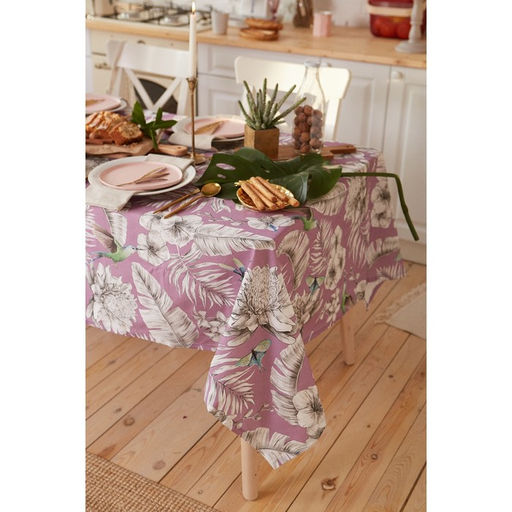 Скатерть Этель Tropical 180х147 см, 100% хлопок, саржа 190 г/м2  фото 3