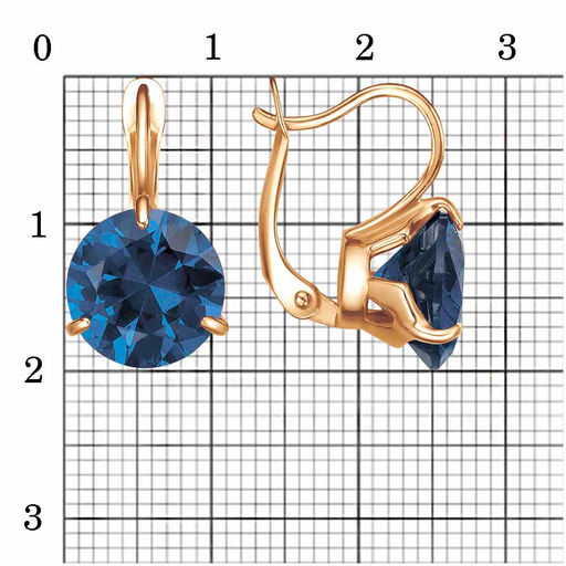 СЕРЬГИ 34815621-3 - Красная пресня фото 2