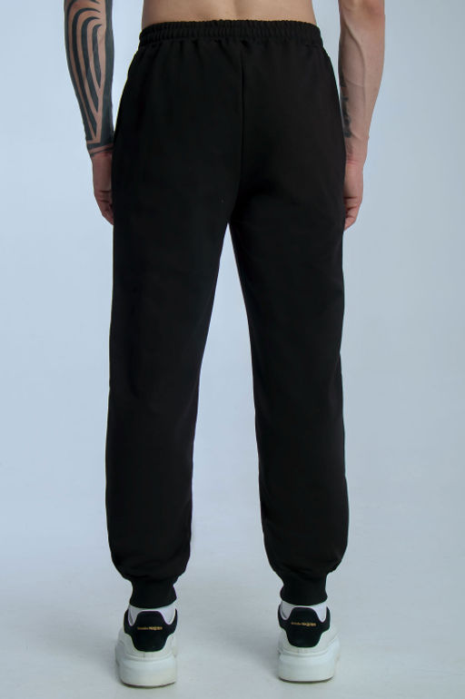 Арт. 63104 Брюки мужские 48-56 (5 шт) Цвет:черный - Идеал фото 2