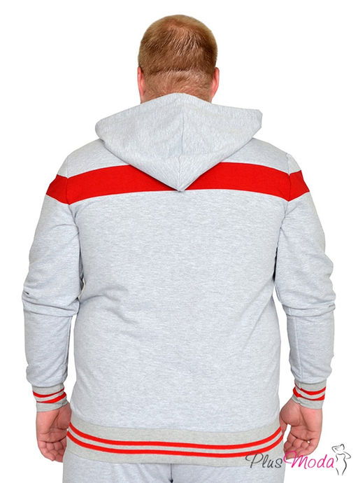 Толстовка Модель №1680 размеры 44-84 - Plusmoda фото 4