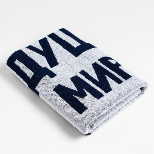 Полотенце махровое Этель «Лучший дедушка в мире», 70×130 см, 100% хлопок, 420 г/м², синее