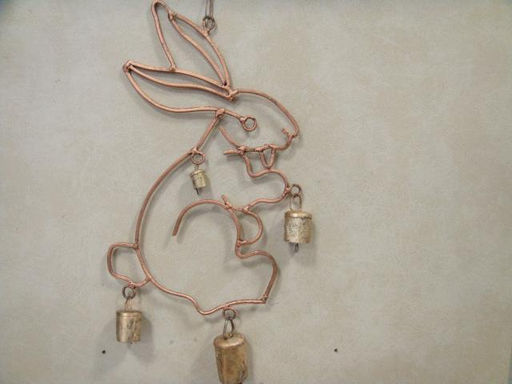 Колокольчик "Заяц" № Кл76/1