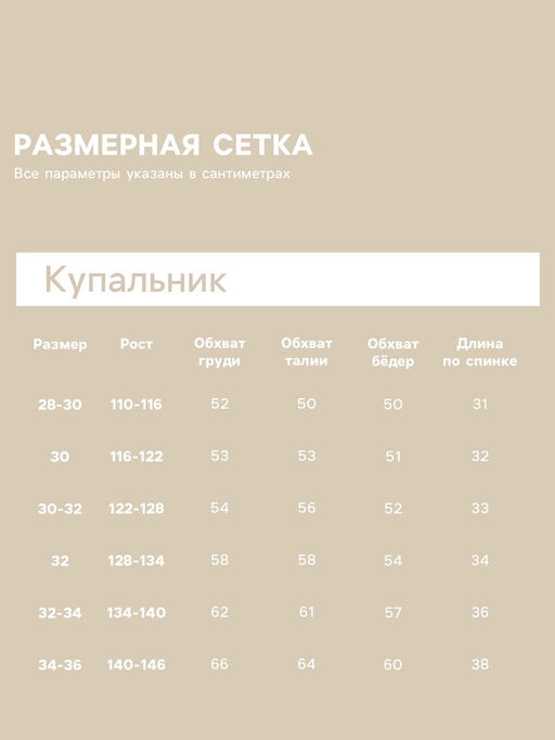 Купальник для девочки раздельный MINAKU «Фрукты» с рукавами, рост 116-122 см