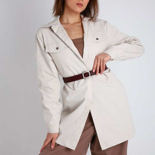 Ремень женский, ширина 3 см, пряжка металл, цвет бордовый - Simaland фото 2