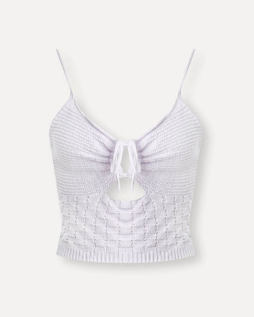 Вязаная блузка-топ - Incity фото 5