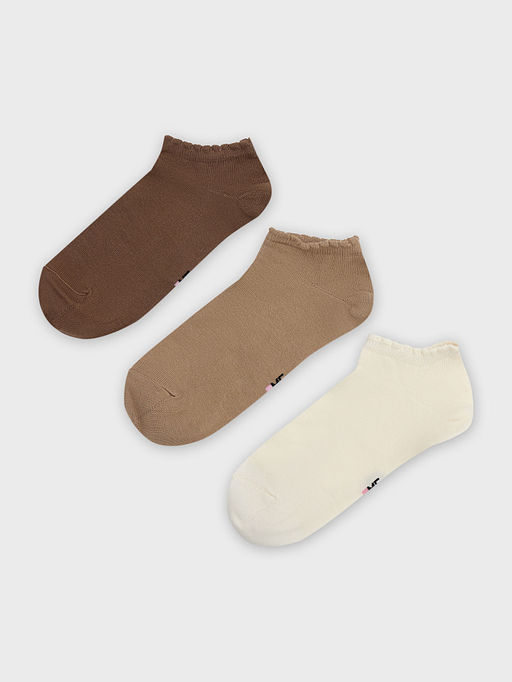 Женские носки короткие в наборе, 3 пары - Mark formelle фото 5