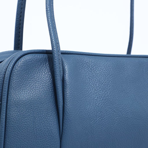 Сумка женская TEXTURA, саквояж, средний размер, цвет синий  фото 4