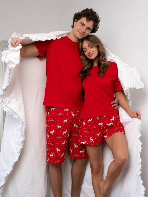 Комплект муж.арт.1248-1,красно-белый - Binita фото 4