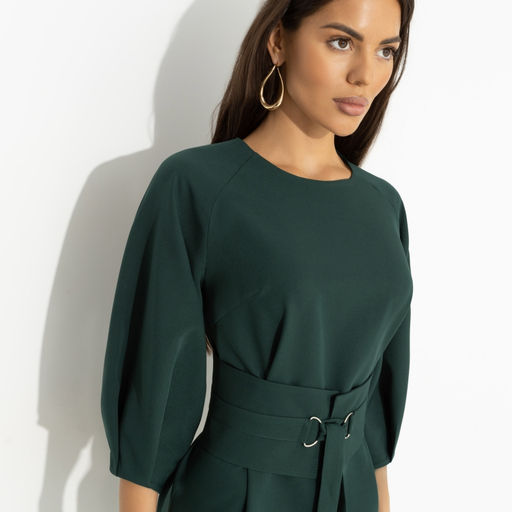 Платье элегантное Интересный подход (хвойный) - Charutti фото 3