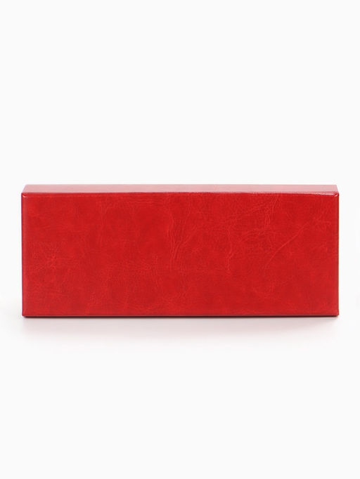 Футляр для очков на магните, 15.5×3.3×6 см, красный