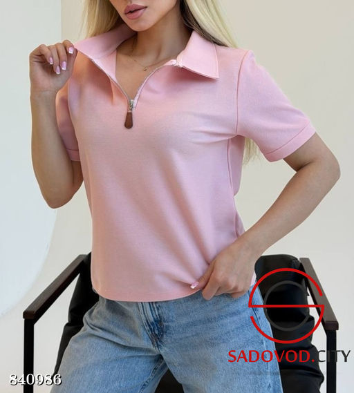 Футболка женская на полузамке - Bruno фото 7