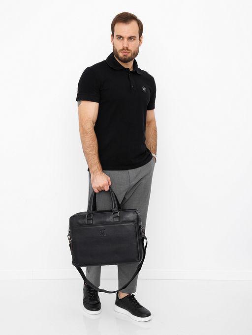 Портфель 68001 black Fuzhiniao