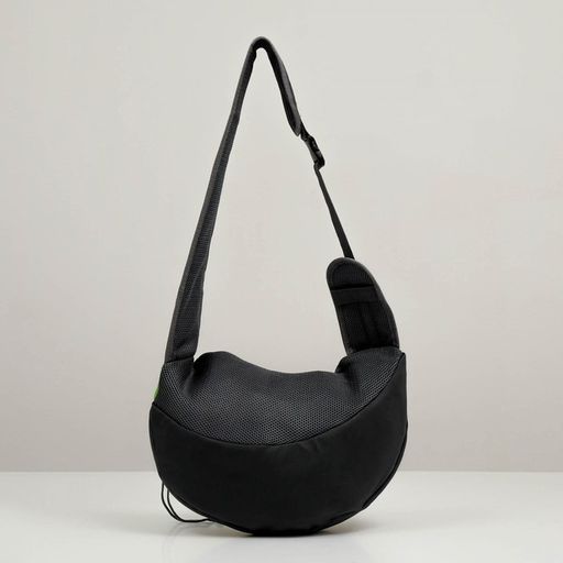 Сумка-переноска Слинг для животных, 42 х 25 см, синяя - Пижон фото 2