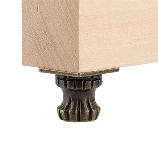 Mr. Carving MMG-020 фурнитура для шкатулок ножка 3.4 x 2 см 5 х 4 шт. №02 бронза