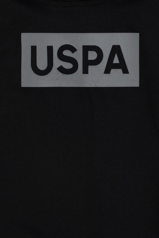 Черный базовый свитшот для мальчика - U.s. polo assn фото 3
